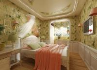 Creating a bedroom in Provence style